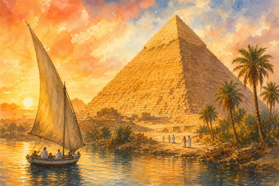 SukiTutor lesson cover — Key Stage 2 history, ancient civilisations